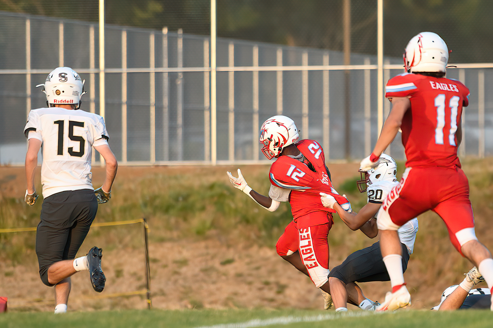 Southridge Centennial football Ken Waz 24